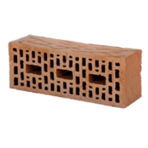 Perforated Load Bearing Red Bricks 400×150×113 mm, 265kg/cm2 | Yamama Factories for red bricks and clay products